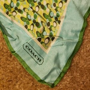 Coach Accessories - Coach silk scarf authentic Coach Accessories - Coach silk scarf authentic